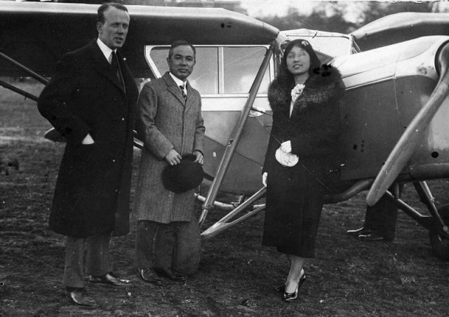 lord sempill and japanese visitors 0341-0155